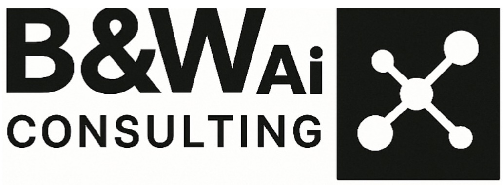 B&W AI Consulting Logo